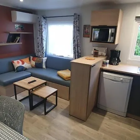 Mobil-home Au Calme Pres De Saint Jean Pied De Port 营地